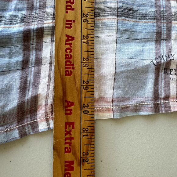 Tommy Bahama Mens Relax Linen Short Sleeve Shirt Large - Picture 5 of 12